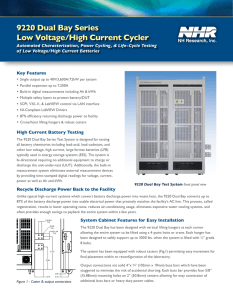 Battery Cycler - NH Research, Inc.