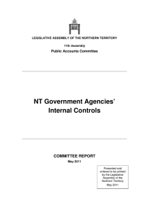 NT Government Agencies` Internal Controls