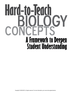 A Framework to Deepen Student Understanding