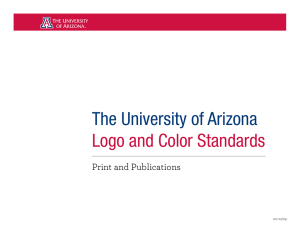 The University of Arizona Logo and Color Standards
