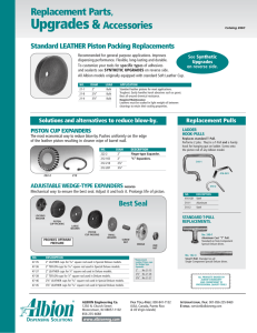 Replacement Parts, Upgrades and Accessories