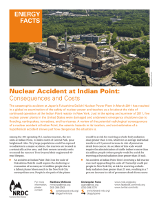 Nuclear Accident at Indian Point