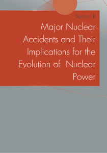 SECTION-2: Major Nuclear Accidents and Their Implications for the