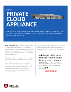 private cloud appliance