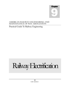 Chapter 9 - Railway Electrification