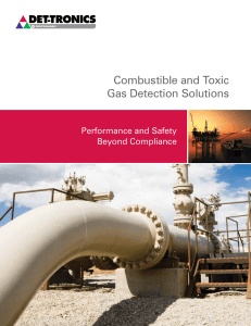 Combustible and Toxic Gas Detection Solutions - Det