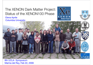 The XENON Dark Matter Project: Status of the XENON100 Phase