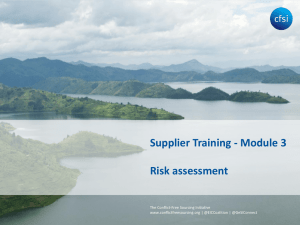 CFSI Supplier Training Module 3