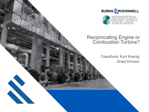 Reciprocating Engine or Combustion Turbine?