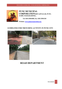 road department - Pune Municipal Corporation