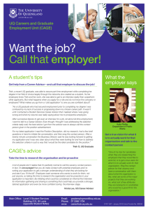 Want the job? Call that employer!