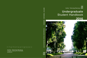 Undergraduate Student Handbook