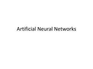 Neural Nets - Department of Computer Science