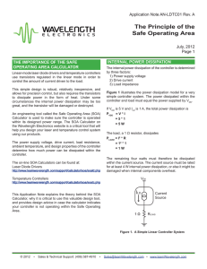 AN-LDTC01: The Principle of the Safe Operating Area