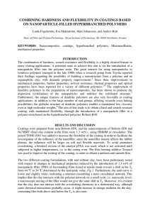 combining hardness and flexibility in coatings based on