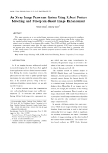 An X-ray Image Panorama System Using Robust