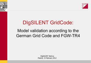 German FGW TR4 Model Validation