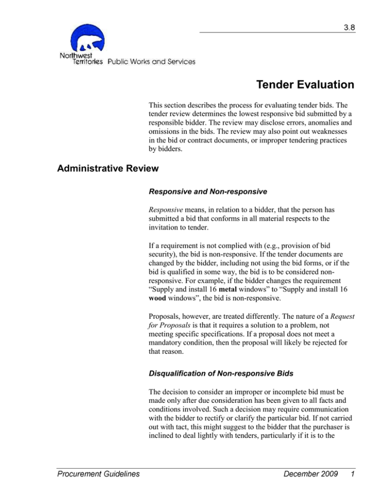 tender-evaluation