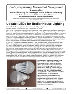 Update: LEDs for Broiler House Lighting