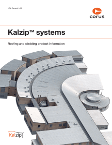 KalzipTM systems