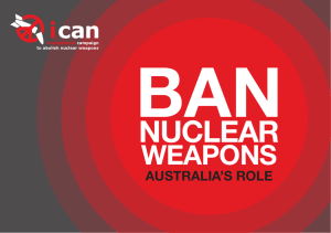 Banning nuclear weapons