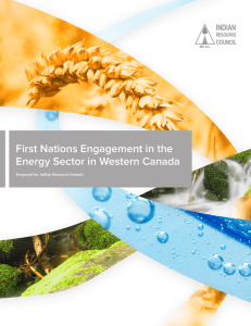 Ken Coates Report "First Nations Engagement in the Energy Sector