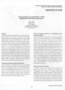 Pulse-jet Baghouse Optimization in WTE: Meeting the Challenges of