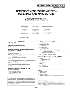 reinforcement for concrete