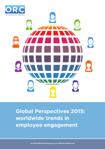 Global Perspectives 2015: worldwide trends in employee engagement