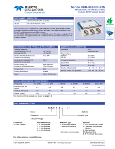 CCR-33S2C-T Datasheet