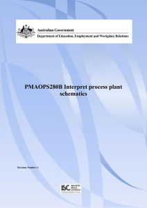 PMAOPS280B Interpret process plant schematics