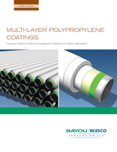 multi-layer polypropylene coatings