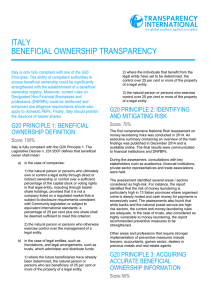 italy beneficial ownership transparency