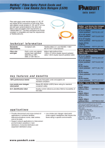 WW-NKDS22 NetKey Fiber Optic Patch Cords and Pigtails – Low