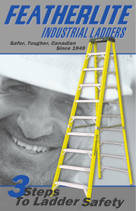 3 Steps to Ladder Safety (English Version)