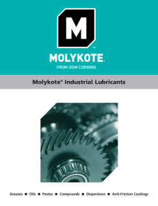 Molykote Industrial Lubricants