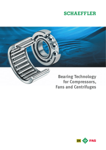 Bearing Technology for Compressors, Fans and Centrifuges