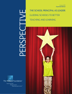 The School Principal as Leader: Guiding Schools to Better Teaching