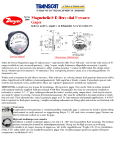 Series Magnehelic® Differential Pressure Gages