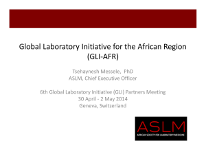 Global Laboratory Initiative-Africa region