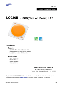 LC026B - COB(Chip on Board) LED