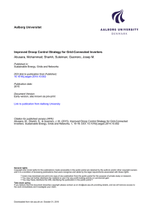 Improved Droop Control Strategy for Grid-Connected Inverters