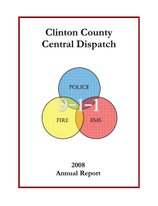 2008 Annual Central Dispatch Report