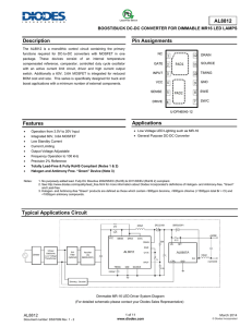 AL8812 datasheet - Diodes Incorporated