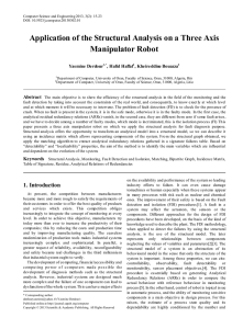 Structural Analysis, Monitoring, Fault Detection and Isolation