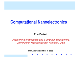 Computational Nanoelectronics