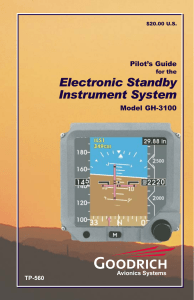 Electronic Standby Instrument System