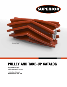 pulley and take-up catalog