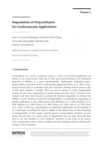 Degradation of Polyurethanes for Cardiovascular Applications