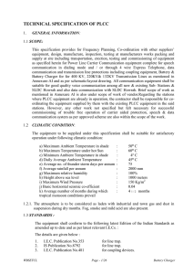 technical specification of plcc